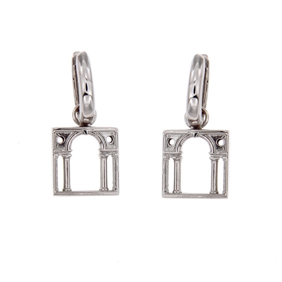Pendientes Loving Palladio  Mujer 3D in Oro blanco 03B-OR SERLIANA - 03B-OR SERLIANA